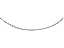 Savienojuma šļūtene 3/8" F/M10x1 800mm, FALA, 71860, nerūsējošais tērauds, EPDM gumija, 32L/min plūsma, 1MPa spiediens