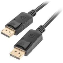 Lanberg DisplayPort kabelis 3 m CA-DPDP-10CC-0030-BK, 4K, 21,6 Gbps, HDCP, DPCP, melns