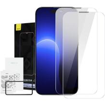 Baseus Krištolo Temperuotas Stiklas SGBL110102, 0.3mm, 2vnt, dulkėms atsparus, 8K 120Hz vaizdo kokybė