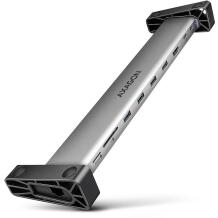 Axagon док-станция HMC-10HLS, USB 5Gbps, 4x USB-A, HDMI 4K/60Hz, RJ-45, SD/microSD, PD 100W
