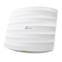 TP-Link EAP110 N300 Wi-Fi griestu/­sienas stiprināms piekļuves punkts 300 Mbps 2.4 GHz 1×10/100 Mbps PoE Balta