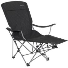 Outwell Tool Catamarca Lounger 470468, 61 cm, 89 cm, 116 cm, 6.3 kg, 125 kg, must, 600D x 300D polüester, käetoed