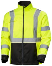 Hi-vis jacket Uc-me stretch, CL3, yellow/black, M, Helly Hansen, 77215_369-M, 76% polyester, 20% cotton, 4% elastane, OEKO-TEX® certified