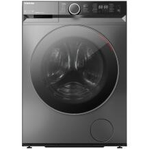 Toshiba Стиральная машина TW-BK100GF4PL(SK), 9кг, серебристый, 1400 об/мин, 76-80 дБ, WiFi, замок двери