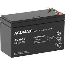 Emu Akumuliatorius AV9-12T2, 12 V, 9 Ah, VRLA AGM, 5 metų, 1 vnt.