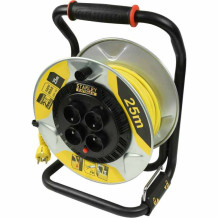 Prailginimo laidas 25 m, 3x1,5 mm, 16A, IP20, ST-SXECDM2RBSE STANLEY