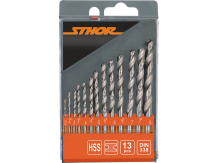 TWIST DRILL SET HSS 2-8MM / 13PCS 21998 STHOR