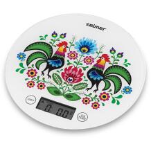 Zelmer Virtuvės svarstyklės ZKS1611 73105635P, 5kg, 1g, LCD, Grūdintas stiklas, Taros funkcija, Automatinis išjungimas
