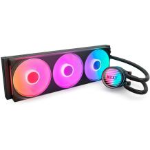 Nzxt CPU Jahuti KRAKEN 360 RGB RL-KR36C-B1, 3 ventilaatorit, 75.05 m³/h, 2400 RPM, 12 V, must
