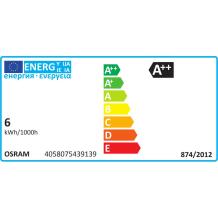 Osram Gaismas spuldze 4058075434981, 6 W, 806 lm, 2700 K, E14, 15000 h, 300°, bez dimmēšanas