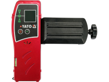 Lāzera uztvērējs ar skavu 1-70 m, YATO, YT-30421, ar skaļruni un LED indikatoriem