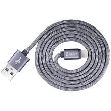 Devia USB kaabel 102010254231, 120 cm, Apple Lightning, USB 2.0 Type A, 2.4 A, MFi sertifitseeritud