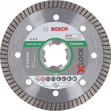 X-LOCK deimantinis diskas 115x22.23x1.4x7mm 2608615131 BOSCH