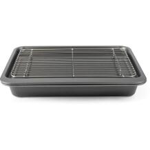 Russell Hobbs Cepšanas forma RH03903, 7 daļas, pelēks, nerūsējošais tērauds, cepšanas paplātes, cepešpannas, dzesēšanas režģis