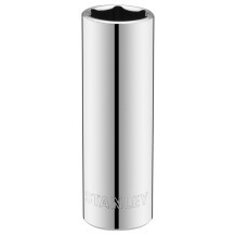 Dziļā muciņa 12mm, 1/4", 6 punktu, STMT86100-0, STANLEY