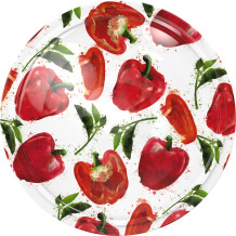 Twist-off vāks Ø66/4 ar papriku zīmējumu BROWIN 136457, 10 gab, 6.9x6.9x1 cm, 9.5 g