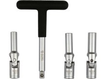 Kvēlsveču muciņu komplekts YATO YT-05347 3/8" (9,5 mm) CrV 4 gab