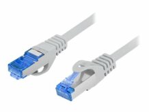 Кабель LAN Cat 6A S FTP LSZH CCA RJ45 RJ45 5 м до 10 Гбит с Fluke Passed серый PCF6A 10CC 0500 S Lanberg