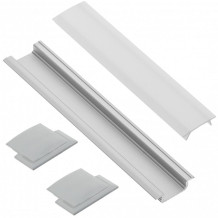 Profils LED lentei GLAX; PA-ZGLAXOMZ-00 GTV