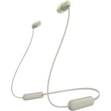 Sony Juhtmevabad kõrvaklapid WI-C100 WIC100C.CE7, 20g, 15h, Bluetooth, 9mm, 20-20000Hz, sisseehitatud mikrofon, IPX4