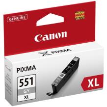 Canon Printeri kassett CLI-551XL GY 6447B001, 11ml, hall, ühilduv Canon PIXMA MG6350, MG5450, iP7250
