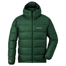 Jaka M ALPINE LIGHT DOWN Parka, Mont-Bell, 4548801667627, 391g, 800 Fill power EX down, XL, DARK FOREST