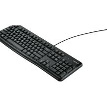 Logitech Klaviatuur K120 920-002508 USB, 1.5 m kaabel, QWERTY, must, täissuuruses, pritsmekindel, 10 miljonit klahvivajutust