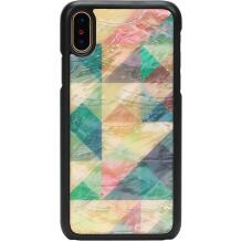 Ikins Tagakate K1691J, 5.8'', ühilduv Apple iPhone XS/X, pildiga, pärlmutter, polükarbonaat