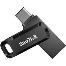 Sandisk Ultra Dual Drive Go USB флеш-накопитель SDDDC3-256G-G46, 256 ГБ, 150 МБ/с, USB Type-A, USB Type-C, поворотный дизайн