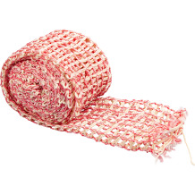 Meat Netting BROWIN 310115, Elastic, 18cm, 220°C, Red/Cream, 3m