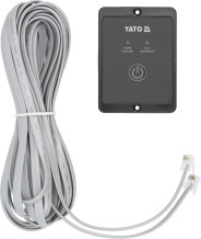 Tālvadības pults invertoram ar RJ11 kabeli 6 m paredzēta modelim YT-81483 YT-81484 YATO