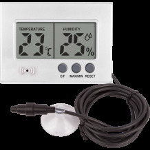 Digitālais termometrs un higrometrs 2MEASURE 230009 0°C līdz +50°C 5cm