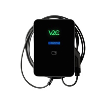 V2C Trydan Pro seinalaadija 22 kW, Type 2, 32 A, 3 faasi, 5 m kaabel, must