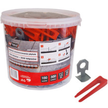 Plaadikiil 1,5mm, 7-15mm, 300 tk. + 100 tükki; AW30365 AWTOOLS
