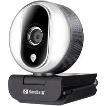 Sandberg Streamer USB vaizdo kamera Pro 134-12, 2 MP, 1920 x 1080 pikselių, 60 fps, USB 2.0, Autofokusas