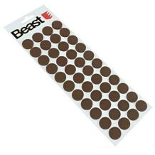 Beast Mēbeļu paliktņi 9056226, 22mm, 3mm, brūna, 44gb