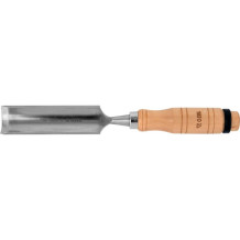 Стамеска-долото полукруглая с деревянной ручкой 32мм YT-62827 YATO