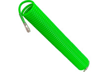 Spiralinė poliuretano žarna, Forsage, F-1410-15Green, 14x10 mm, 15 m, greitas sujungimas, lanksti ir patvari