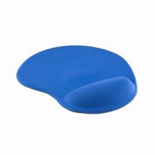 Sbox hiirepad MP-01BL, 230mm, 200mm, 4mm, geel, kumm, pehme, libisemisvastane, randme tugi