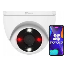 Ezviz H4 CS-H4-3WKFL-2.8mm Āra 3MP 2K IP67 Viedā Mājas Drošības Kamera MicroSD / Nakts Redzamība Balta