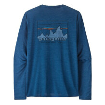 Patagonia krekls L/S Capilene Cool Daily Graphic Shirt M, PATAGONIA, 0198077177043, Materiāls: 3.7-oz 100% pārstrādāts poliesters, Piegriezums: Regular, Svars: 153g