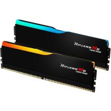G.Skill Ripjaws M5 RGB F5-6000J3636F16GX2-RM5NRK, 32 GB, 6000 MHz, 288-pin DIMM, AMD EXPO, RGB apšvietimas