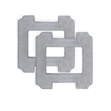 Micro-fibre cleaning cloths for WINBOT window cleaning robots W-CC02-0005 2 pcs Ecovacs