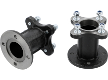 Riteņu ass pagarinājums, YATO, YT-85877, augstas kvalitātes tērauds, uzlabo stabilitāti un komfortu