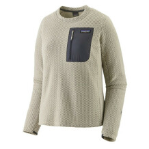 Patagonia jaka R1 AIR Crew W, PATAGONIA, 0198077510062, 5.7-oz 100% recycled polyester jacquard fleece, Svars: 238g
