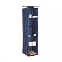 Organizators iekarināms ar 5 plauktiem 30x30x120cm Blue 129136001 ORDINETT