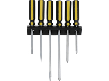 SCREWDRIVER SET, ON HANGER 6PCS 64090 TOYA