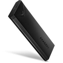 Axagon корпус SSD EEM2-UB2 USB-C 10Gbps, M.2, черный, 115 x 39 x 11 мм, 3 термопроводящие прокладки