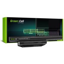 Green Cell Aku FS31, 11,1V, 4,4Ah, LiPo, Must, ühilduv Fujitsu LifeBook A514-ga
