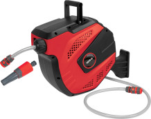 Dārza šļūtene 15m (1/2") ar automātisku uztīšanu  YT-24258 YATO